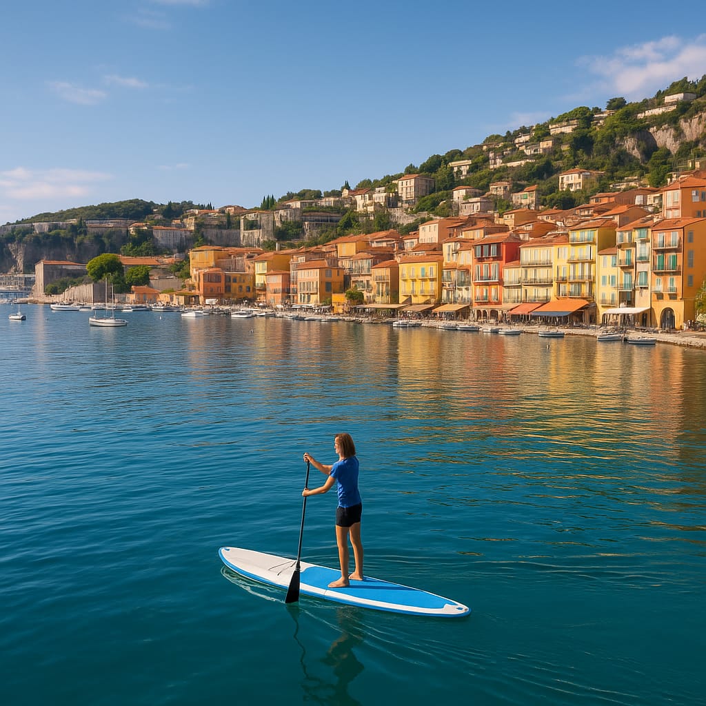 Paddle sur la Côte d'Azur